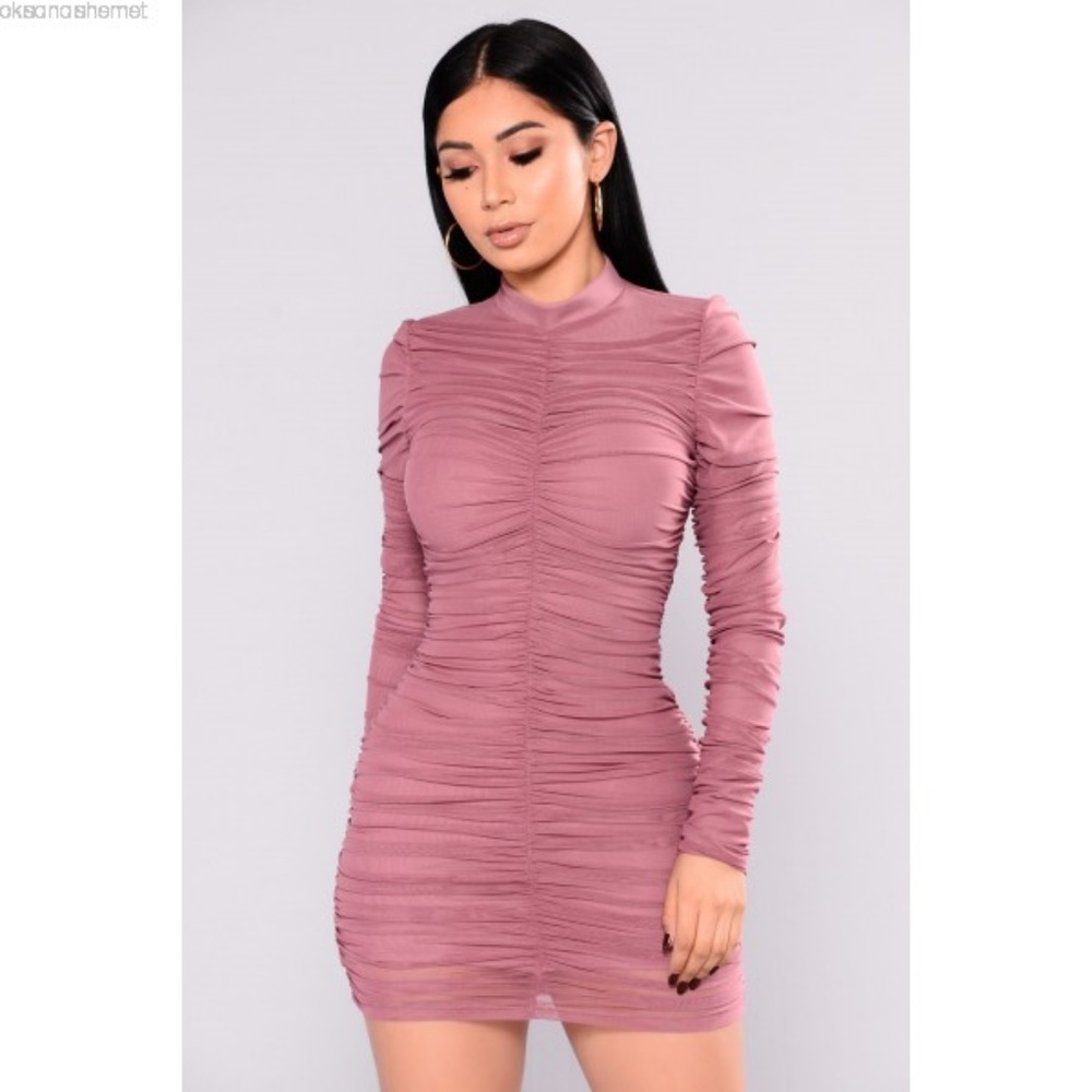 Fashion Nova Paparazzi Ruched dress